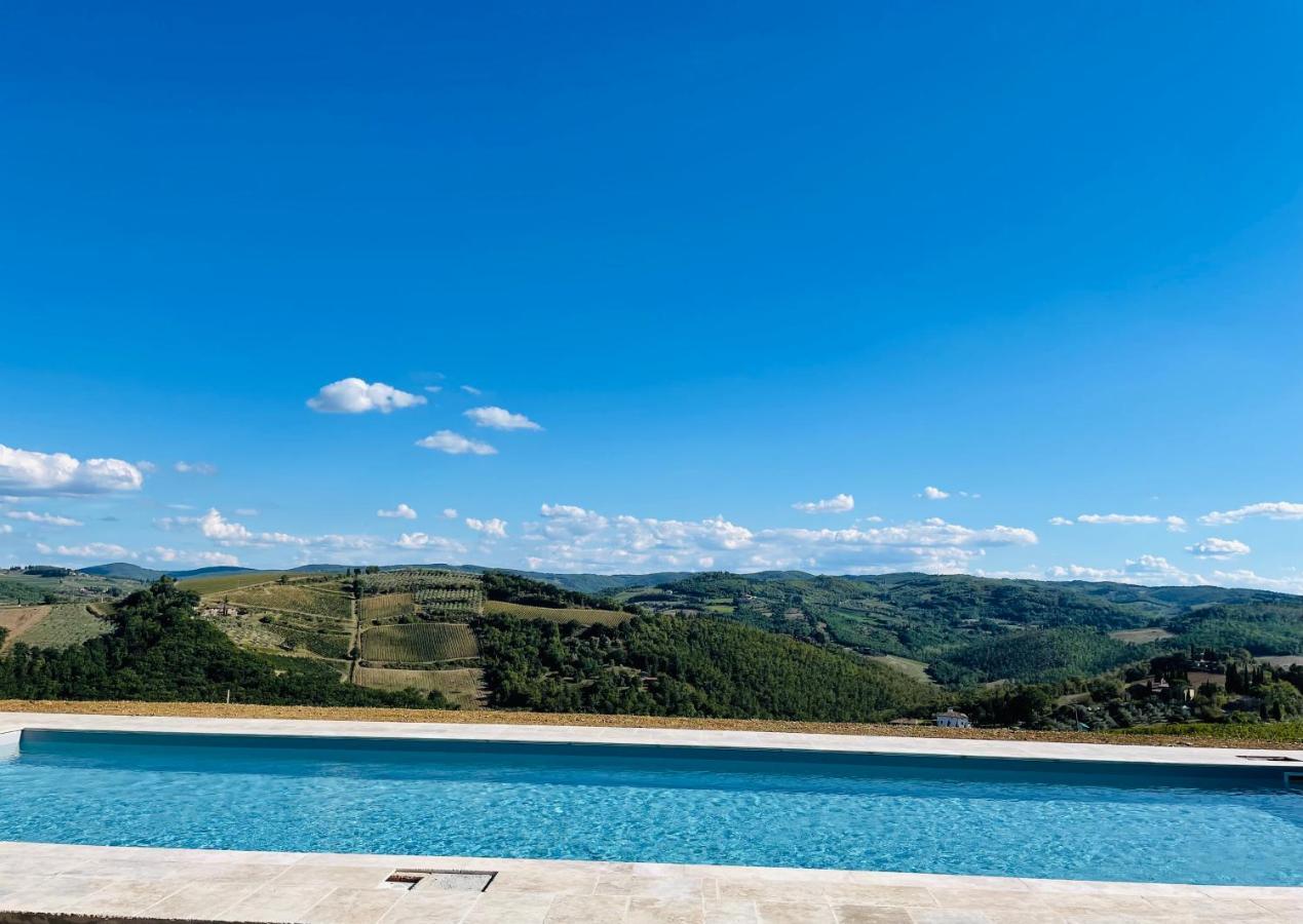 Casa Alta Lägenhet Greve in Chianti Exteriör bild