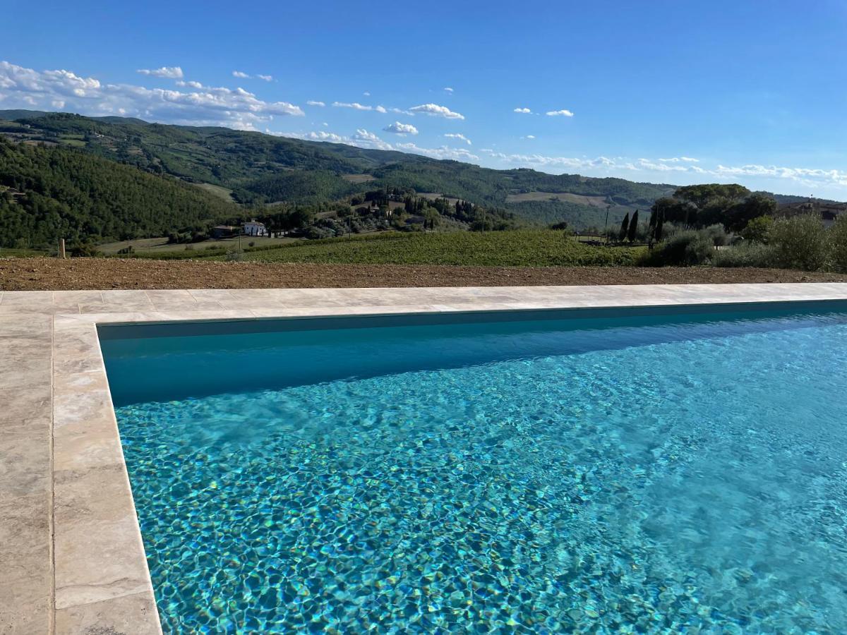 Casa Alta Lägenhet Greve in Chianti Exteriör bild