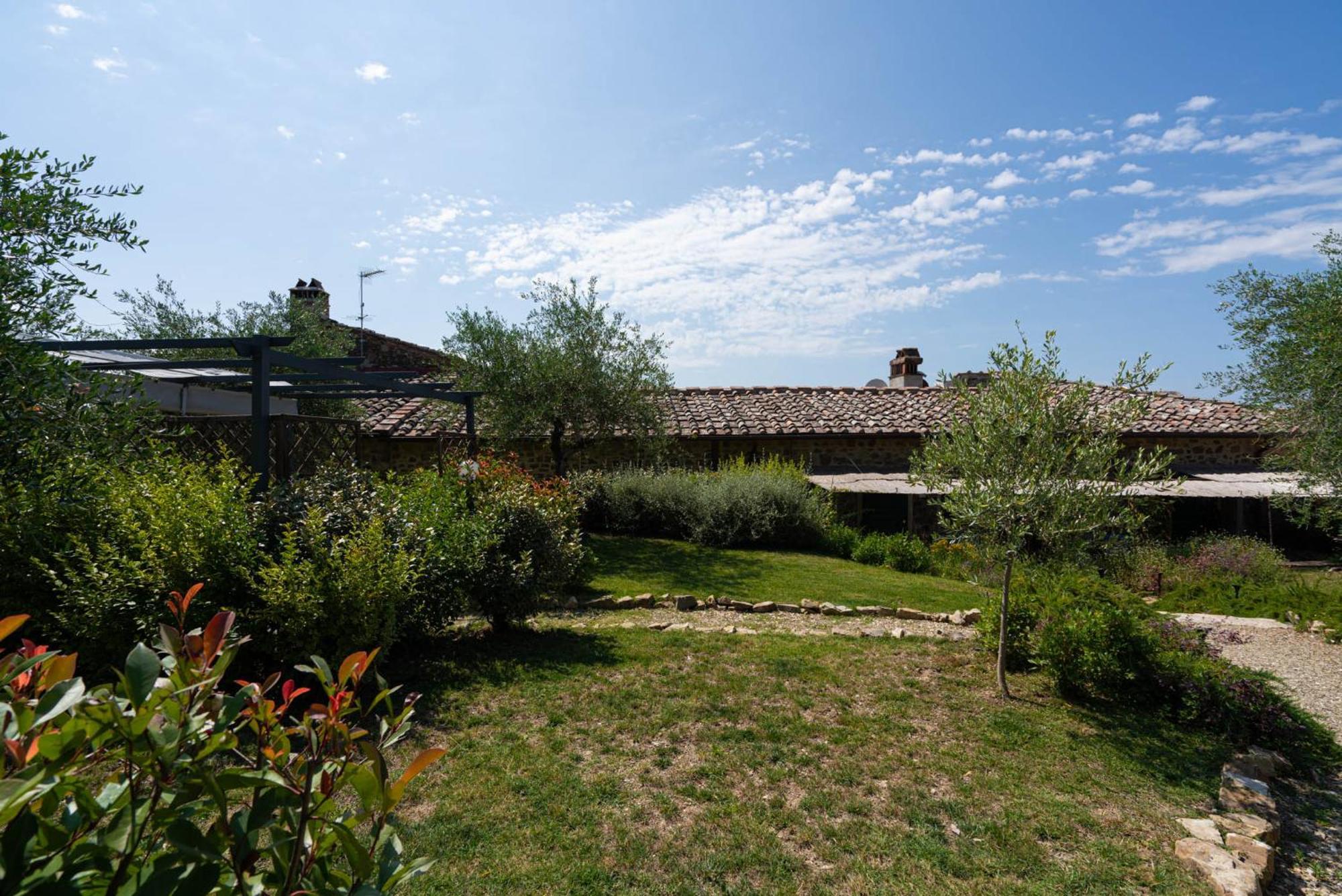 Casa Alta Lägenhet Greve in Chianti Exteriör bild