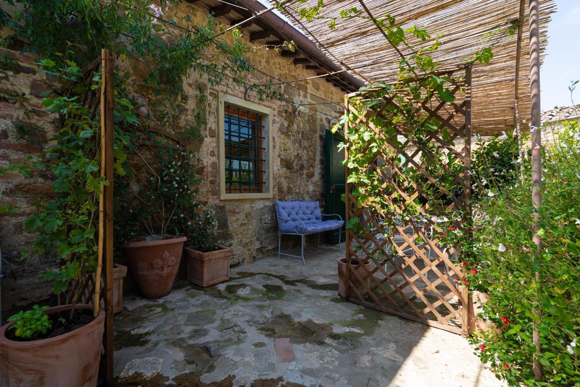 Casa Alta Lägenhet Greve in Chianti Exteriör bild
