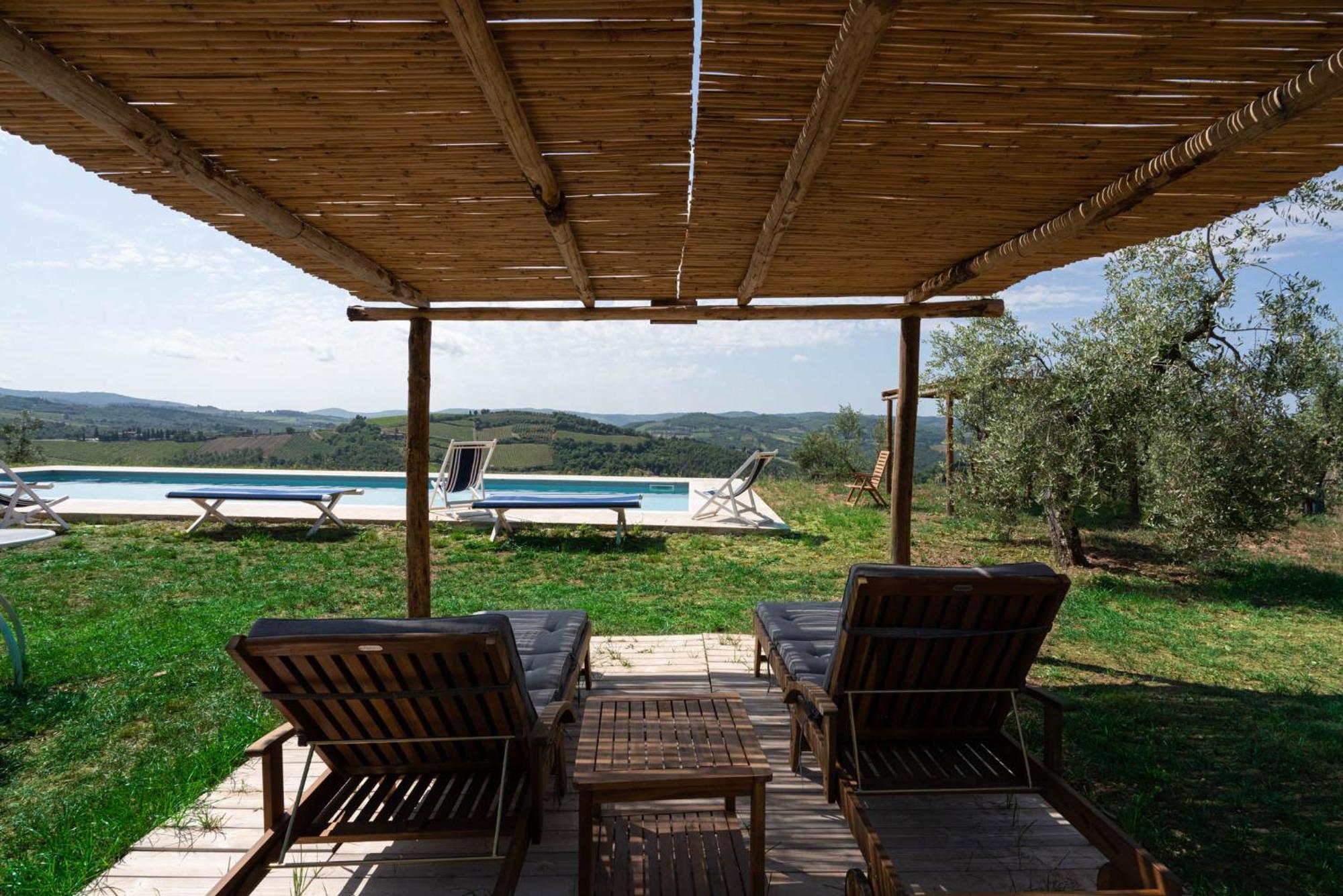 Casa Alta Lägenhet Greve in Chianti Exteriör bild