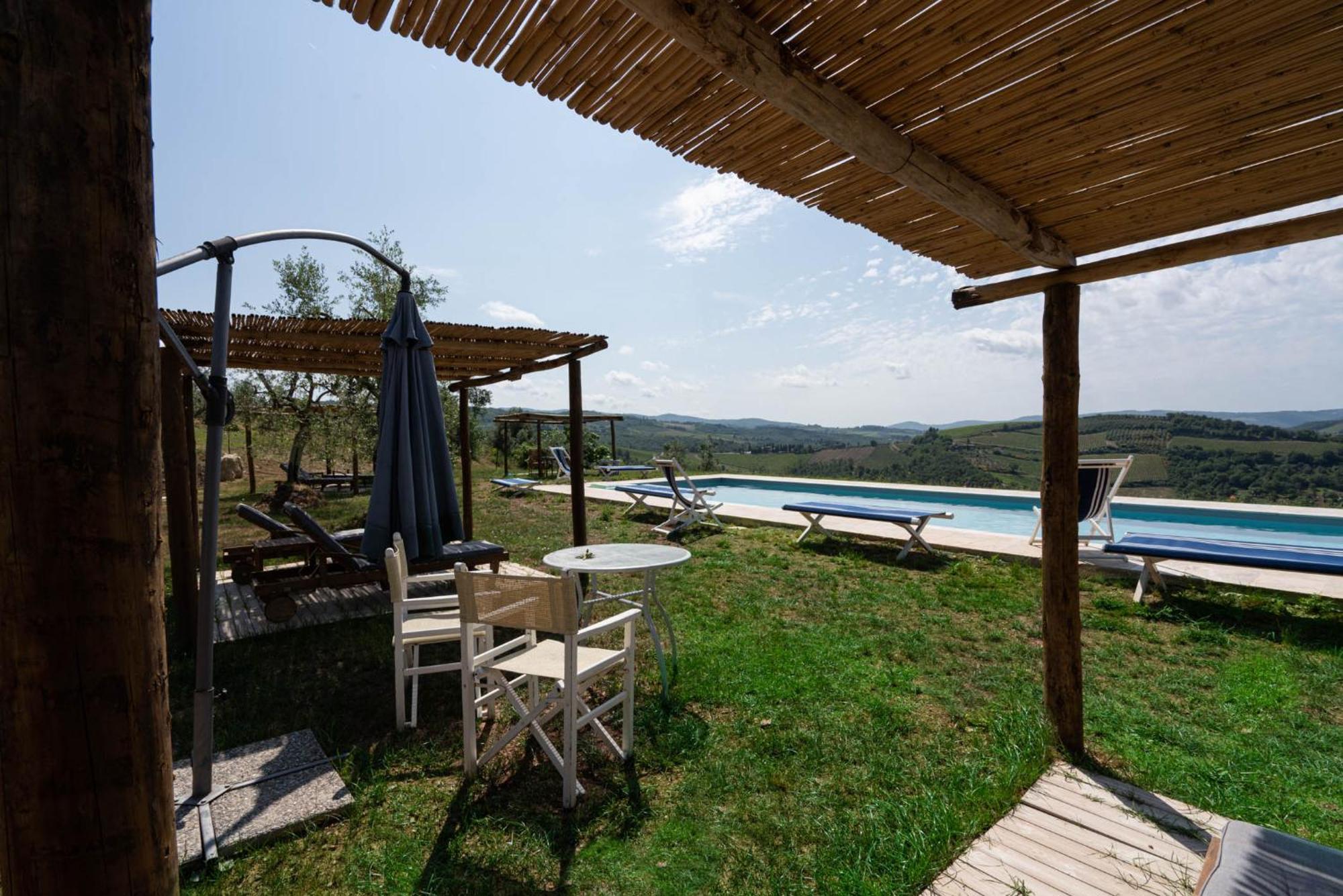 Casa Alta Lägenhet Greve in Chianti Exteriör bild
