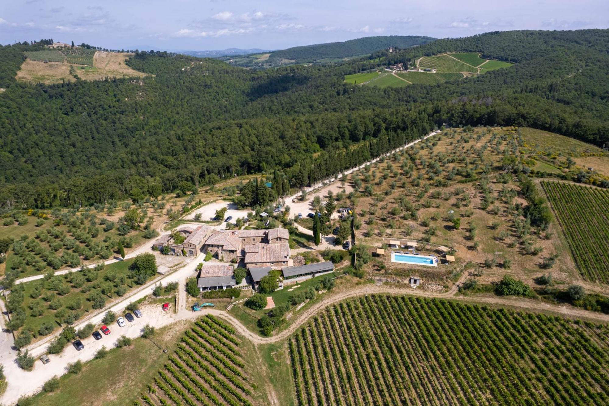 Casa Alta Lägenhet Greve in Chianti Exteriör bild